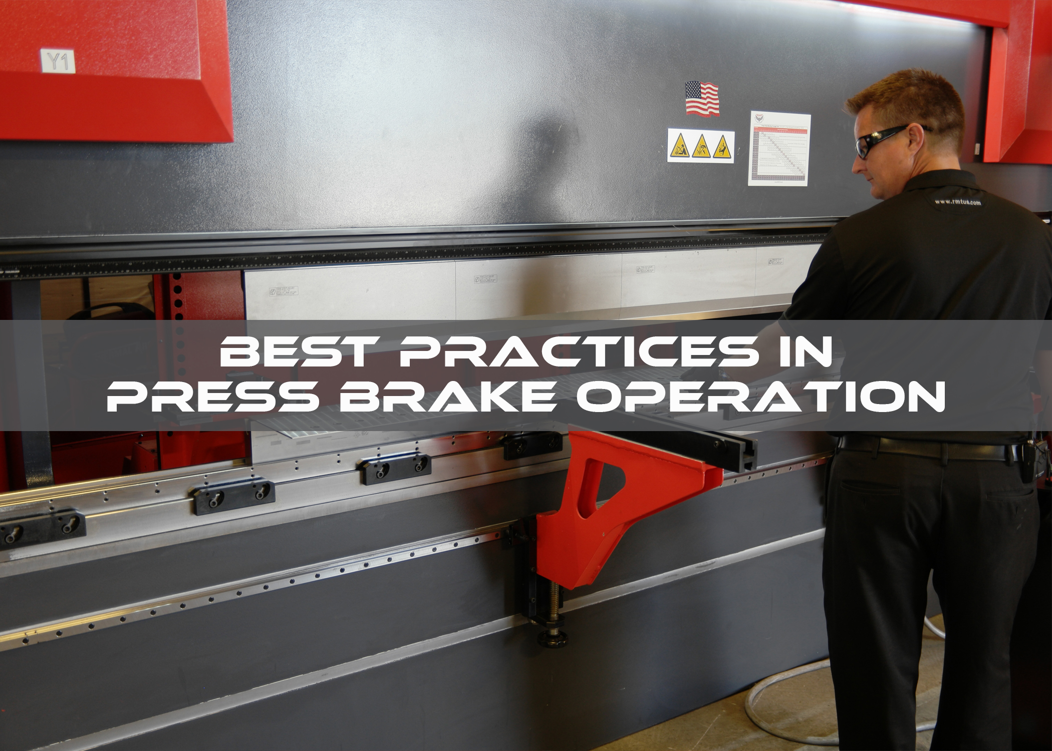 Press brake operation