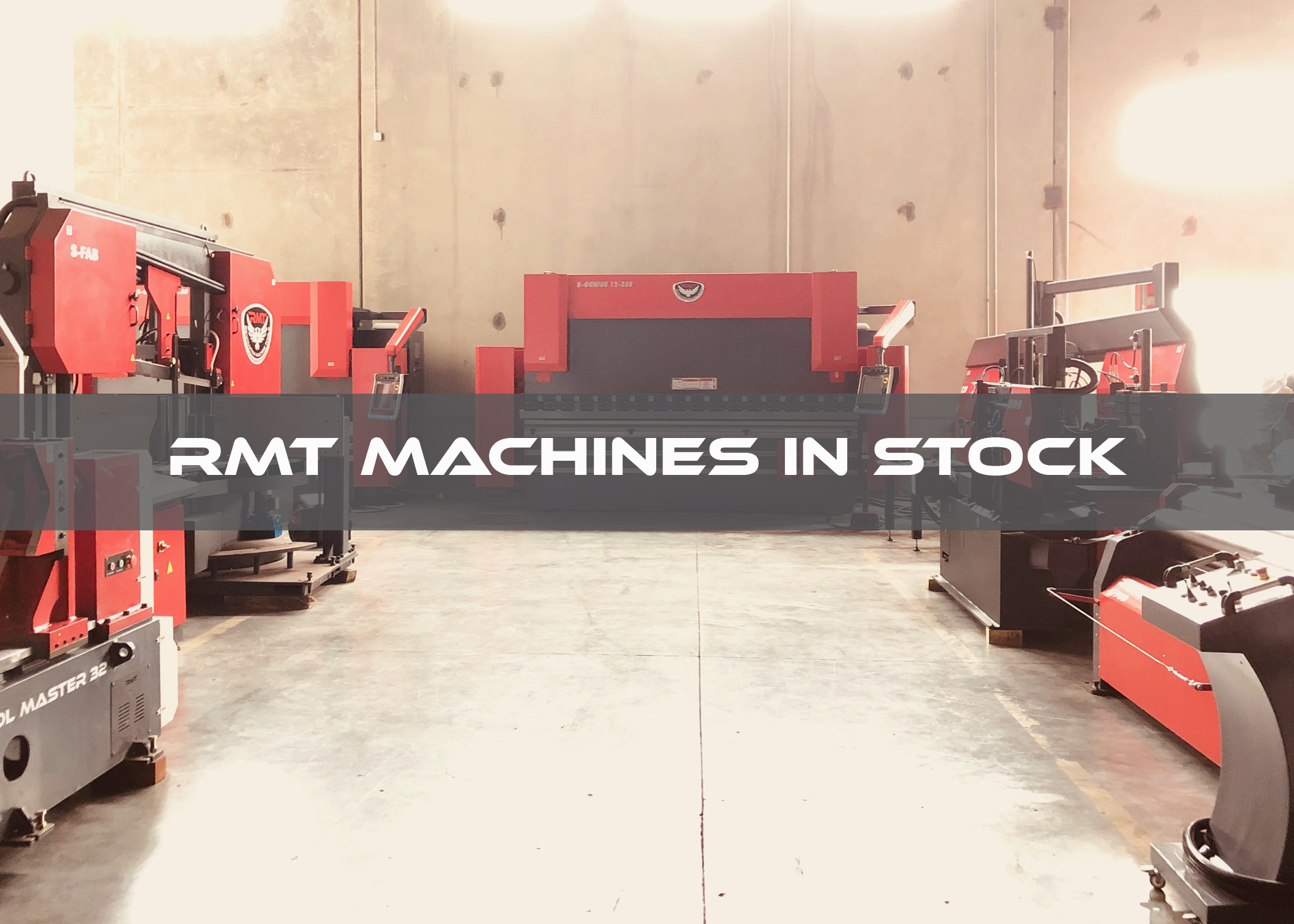 RMT Machines In Stock